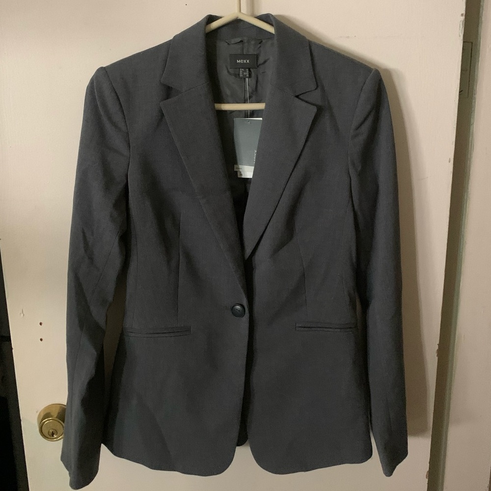 Dark grey Mexx suit jacket, size 36 **2 for $30**
